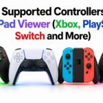 All Supported Controllers for GamePad Viewer (Xbox, PlayStation, Switch and More)