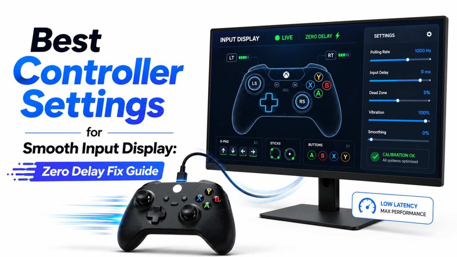Best Controller Settings for Smooth Input Display