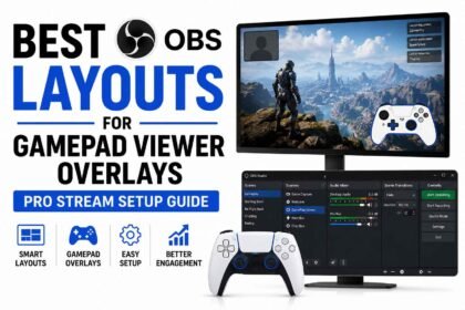 Best OBS Layouts for GamePad Viewer Overlays: Pro Stream Setup Guide
