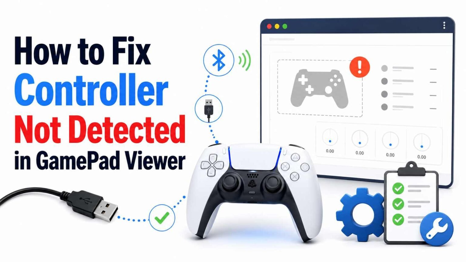 How to Fix Controller Not Detected in GamePad Viewer