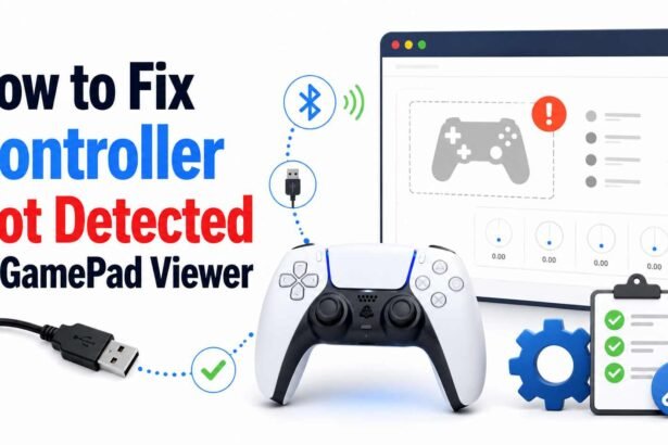 How to Fix Controller Not Detected in GamePad Viewer