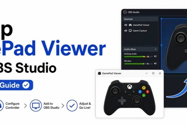 How to Set Up GamePad Viewer for OBS Studio (Step-by-Step Guide)