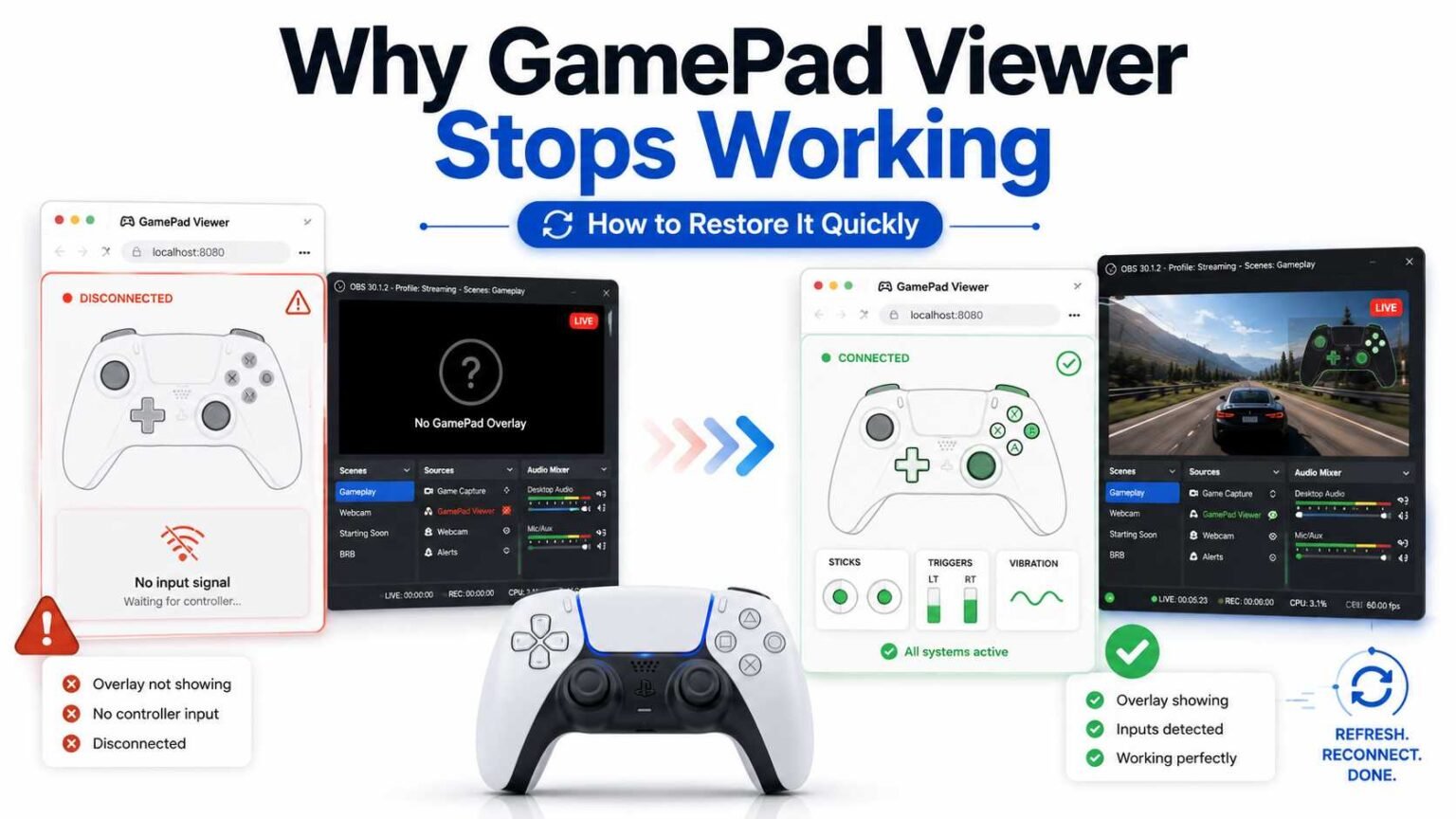 Why GamePad Viewer Stops Working & How to Restore It Quickly