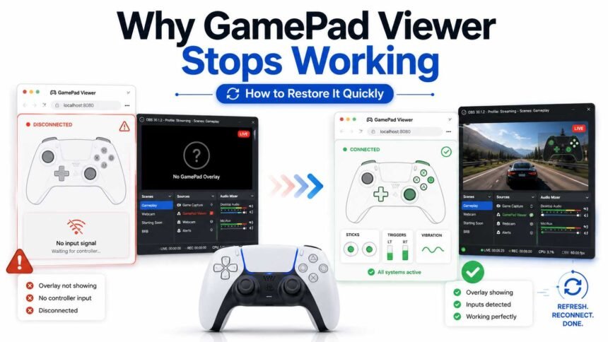 Why GamePad Viewer Stops Working & How to Restore It Quickly